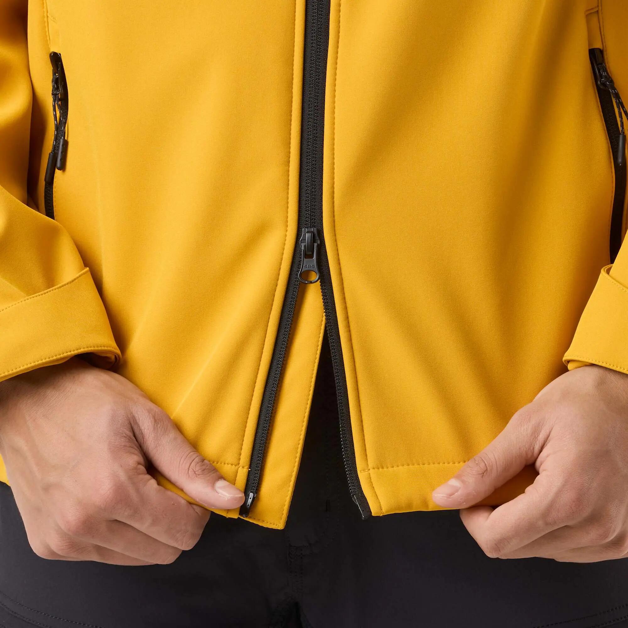 Giacca Softshell Escursionismo Uomo Antivento Tromsö 10/14