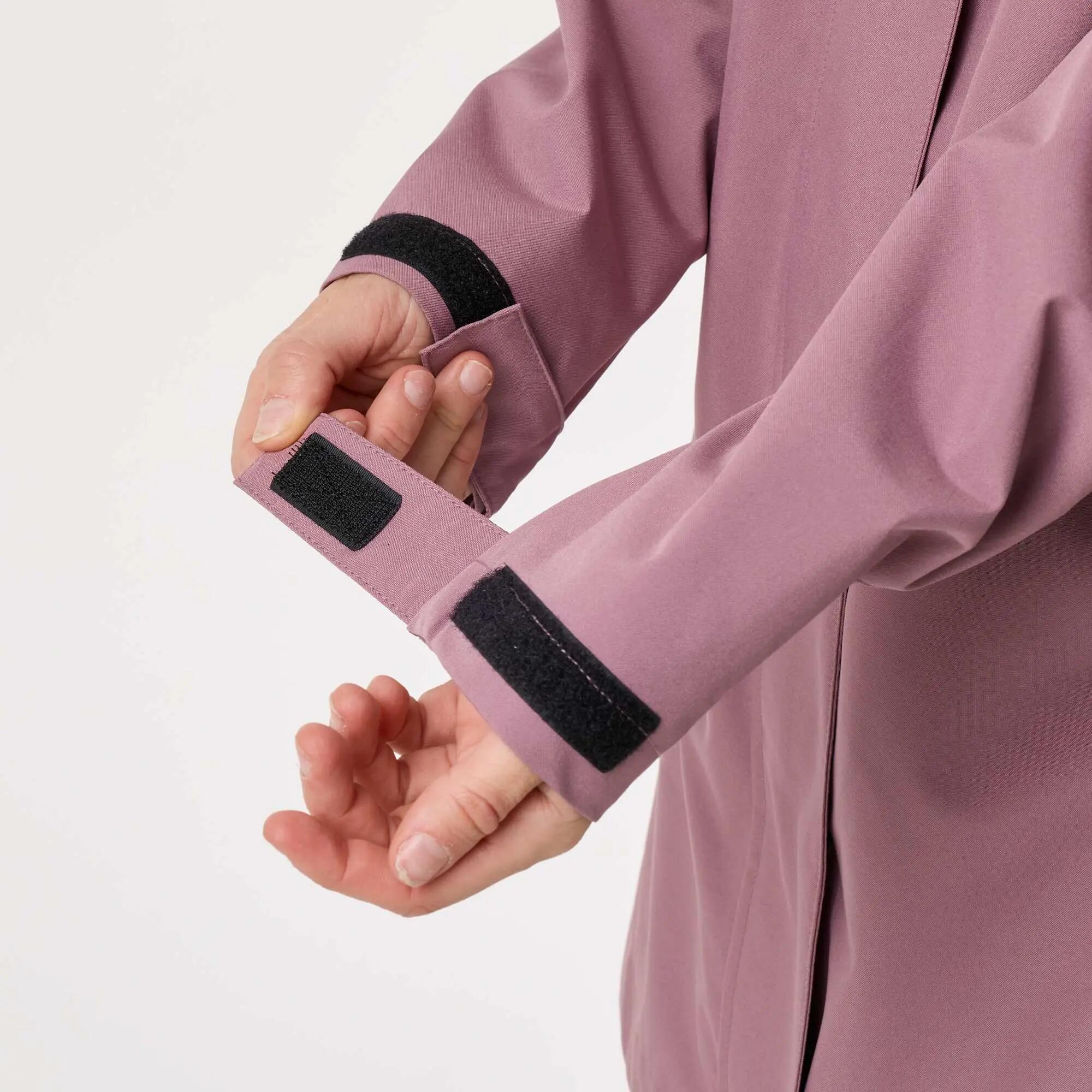 Veste randonnée femme imperméable coupe-vent Sarek 2.0 8/10