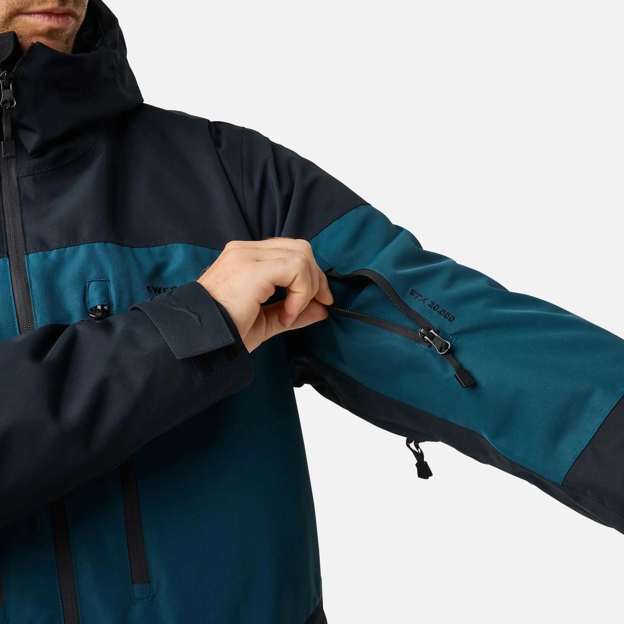 Veste de ski homme Freeride imperméable coupe-vent 12/14