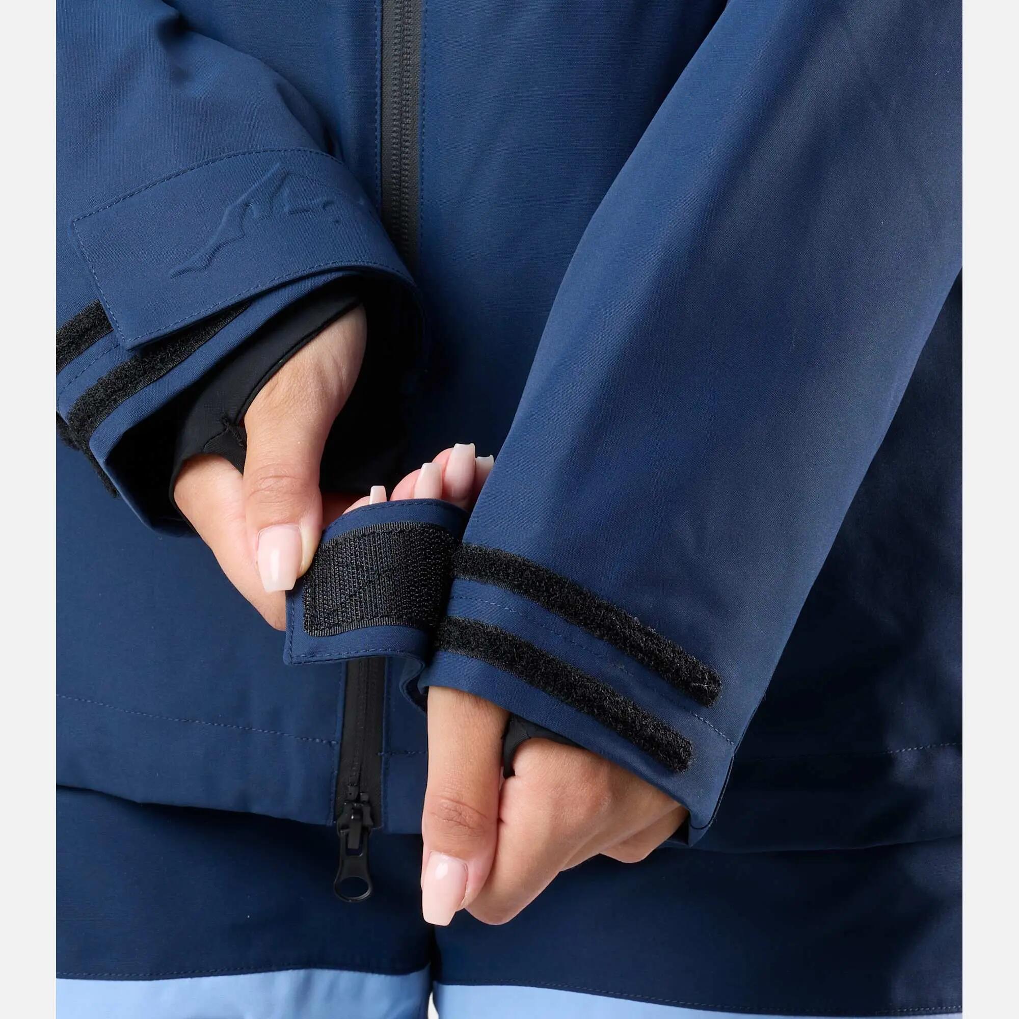 Veste de ski femme imperméable coupe-vent respirante Freeride 12/13