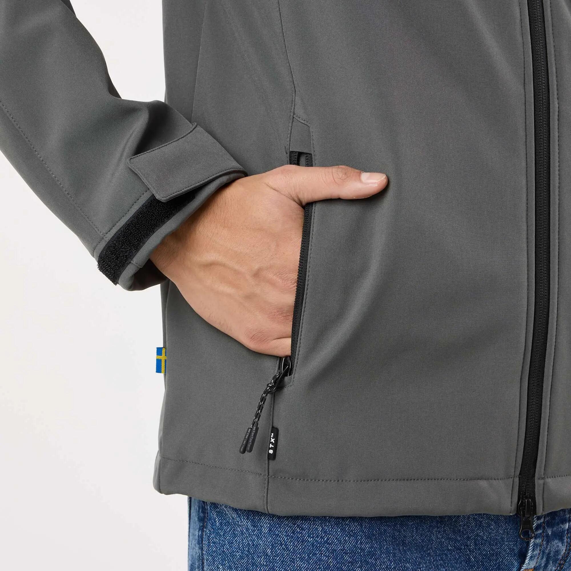 Herren Wandern Softshelljacke winddicht atmungsaktiv Tromsö 8/14