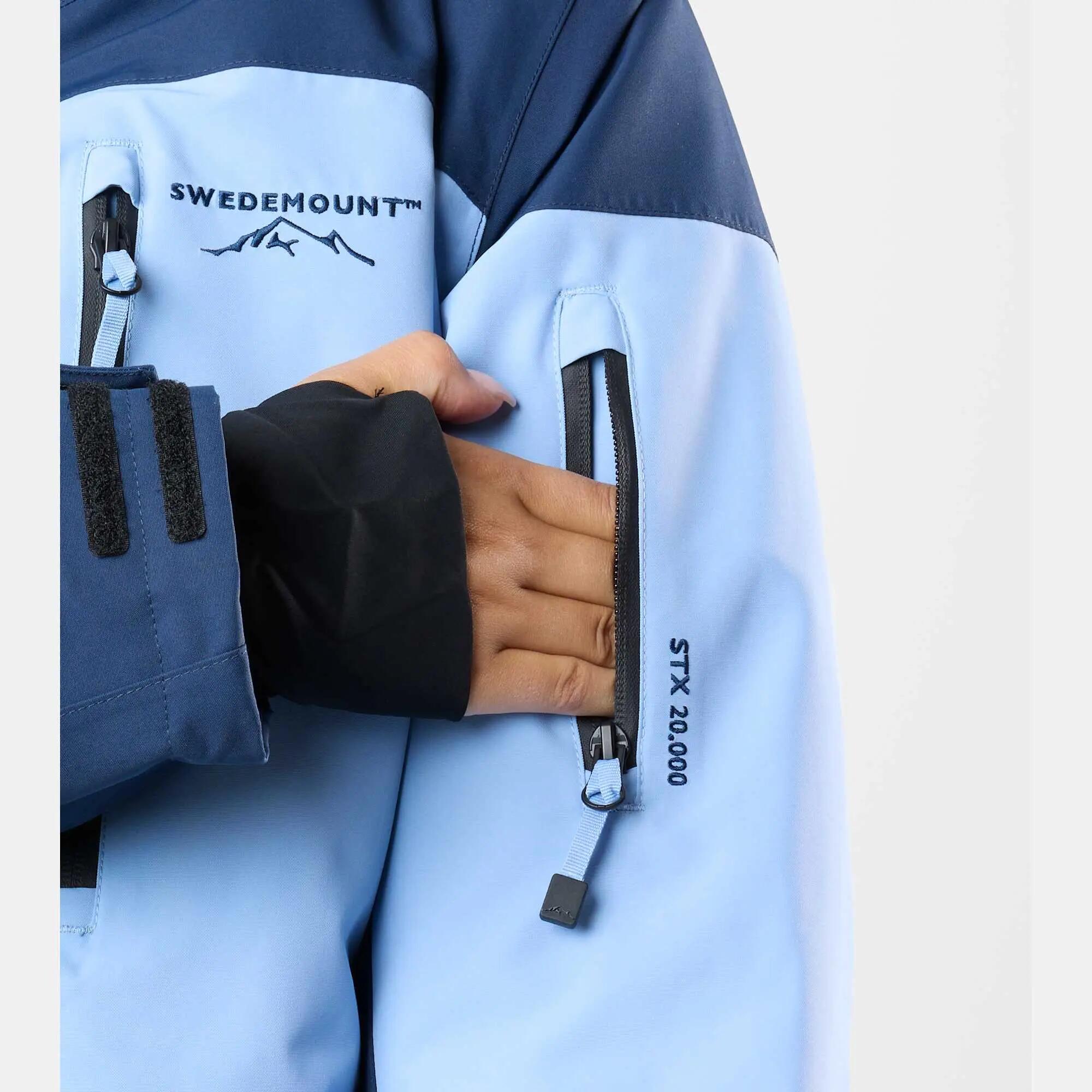 Veste de ski femme imperméable coupe-vent respirante Freeride 10/13