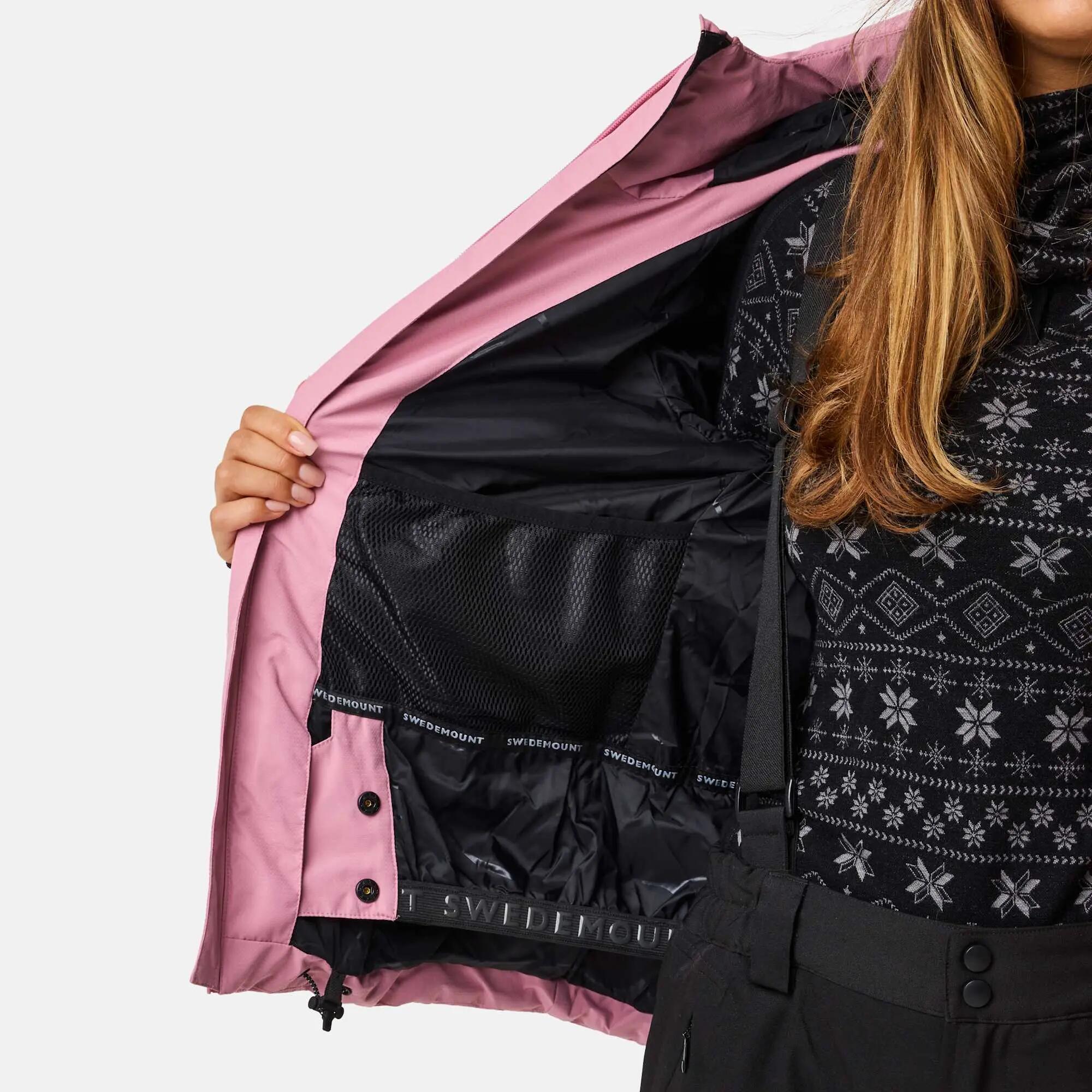 Veste de ski femme imperméable respirante Cervinia Puffer 12/12