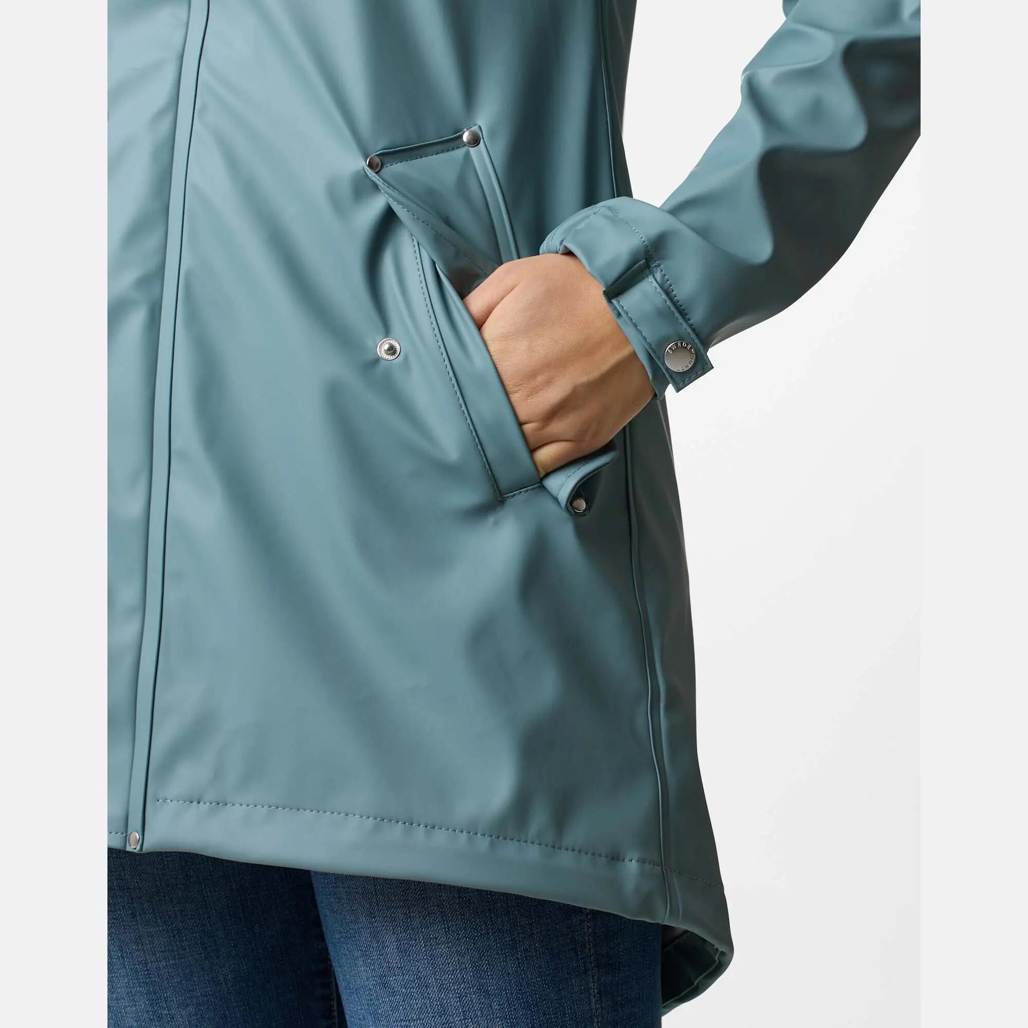 Damen Wandern Regenjacke winddicht Väderöarna Coat W 8/9
