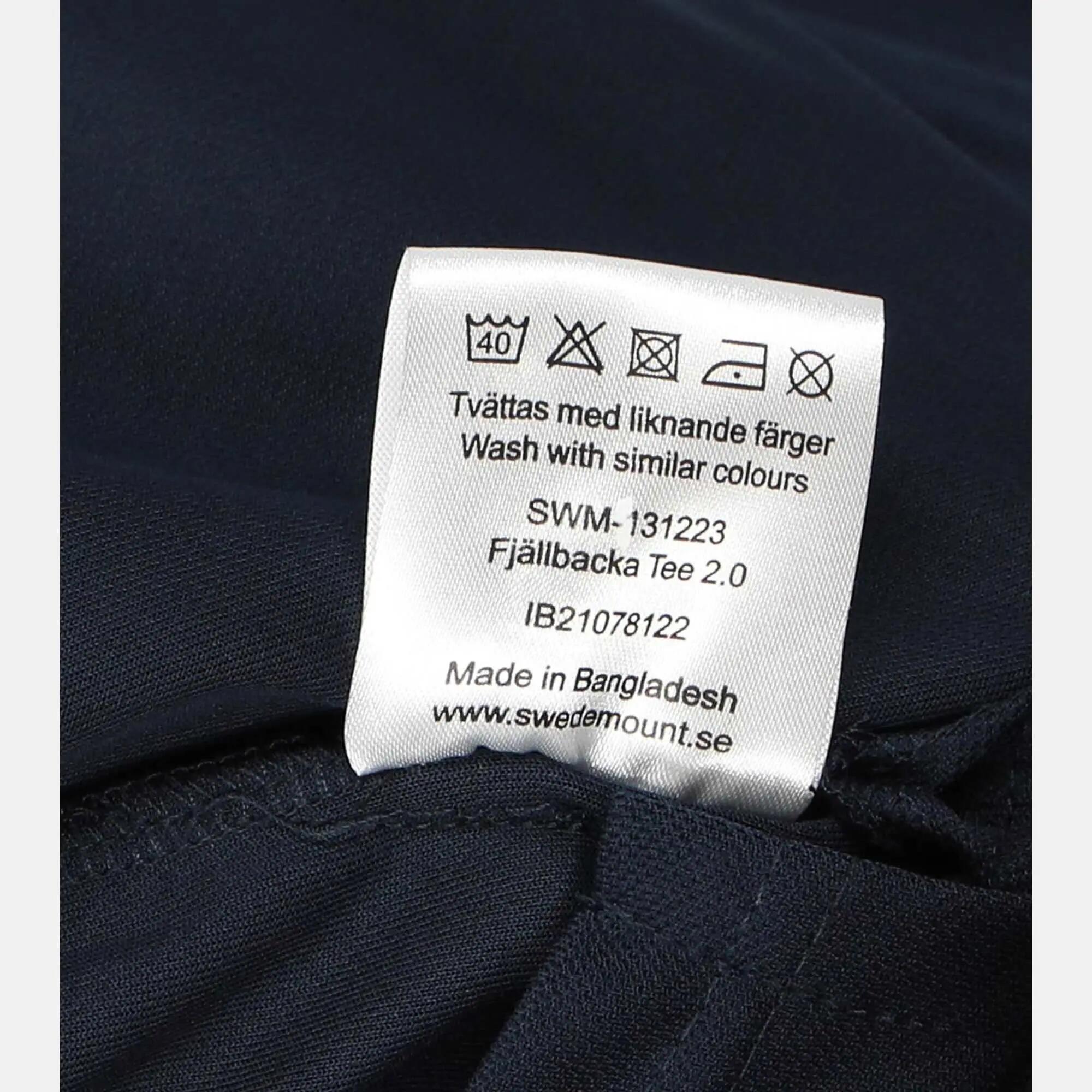 T-Shirt Korte Mouwen Training Man Fjällbacka Sneldrogend 6/6