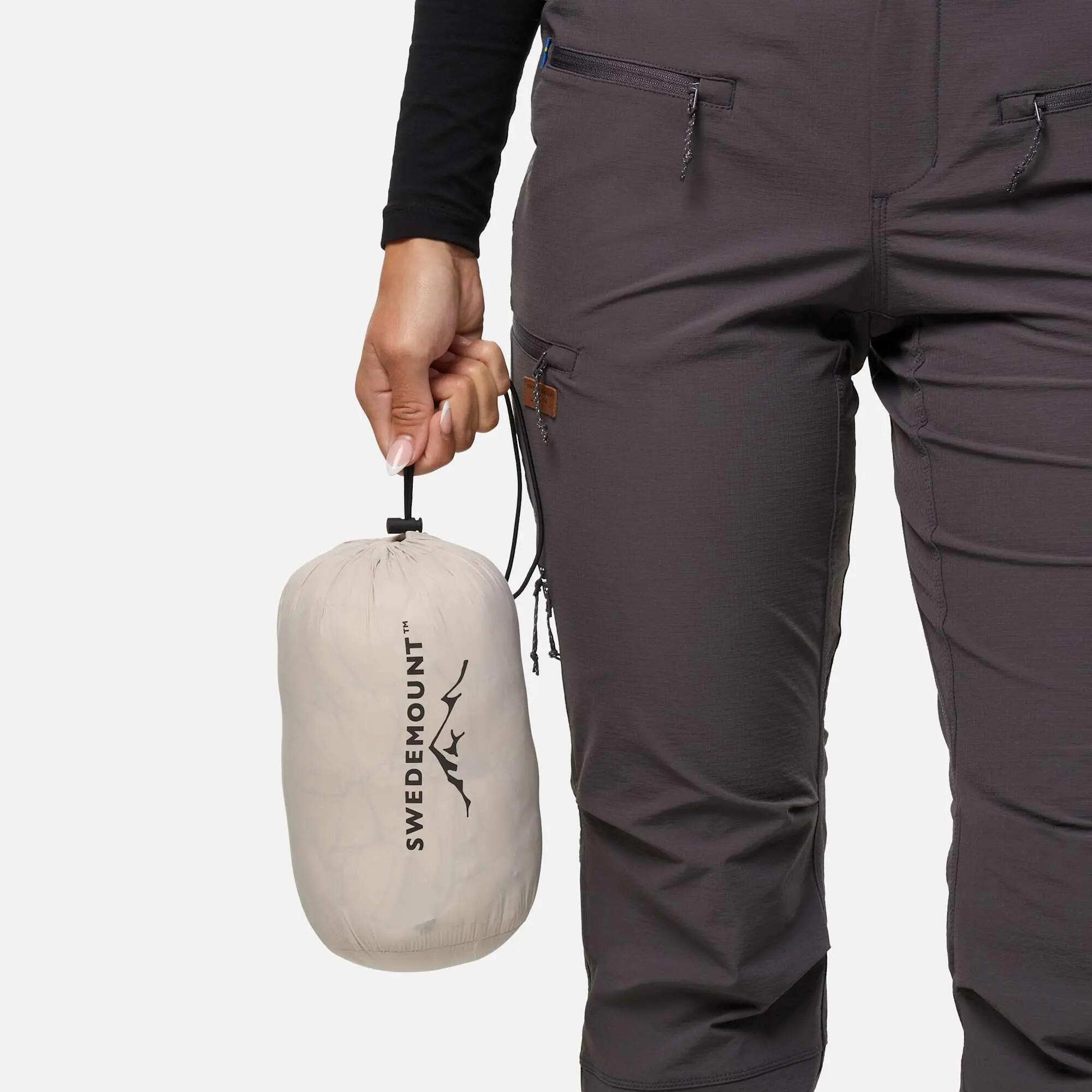 Damen Wanderdaunenjacke winddicht atmungsaktiv Himalaya Hood 10/10