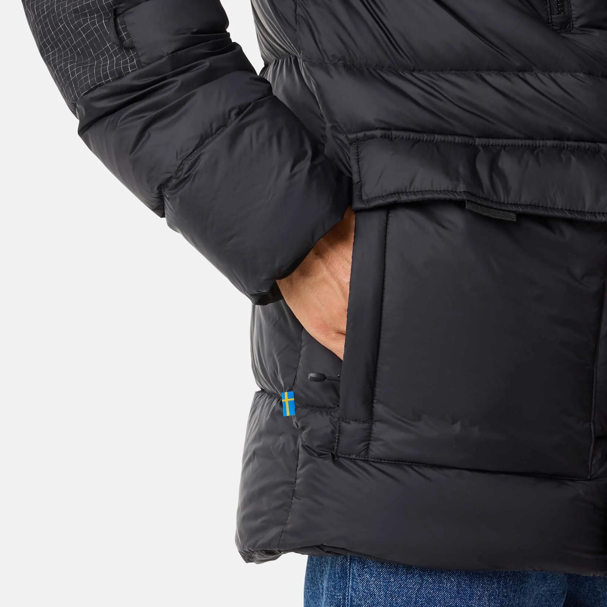 Heren hiking winterjas winddicht ademend Östersund Expedition Down Parka 9/10