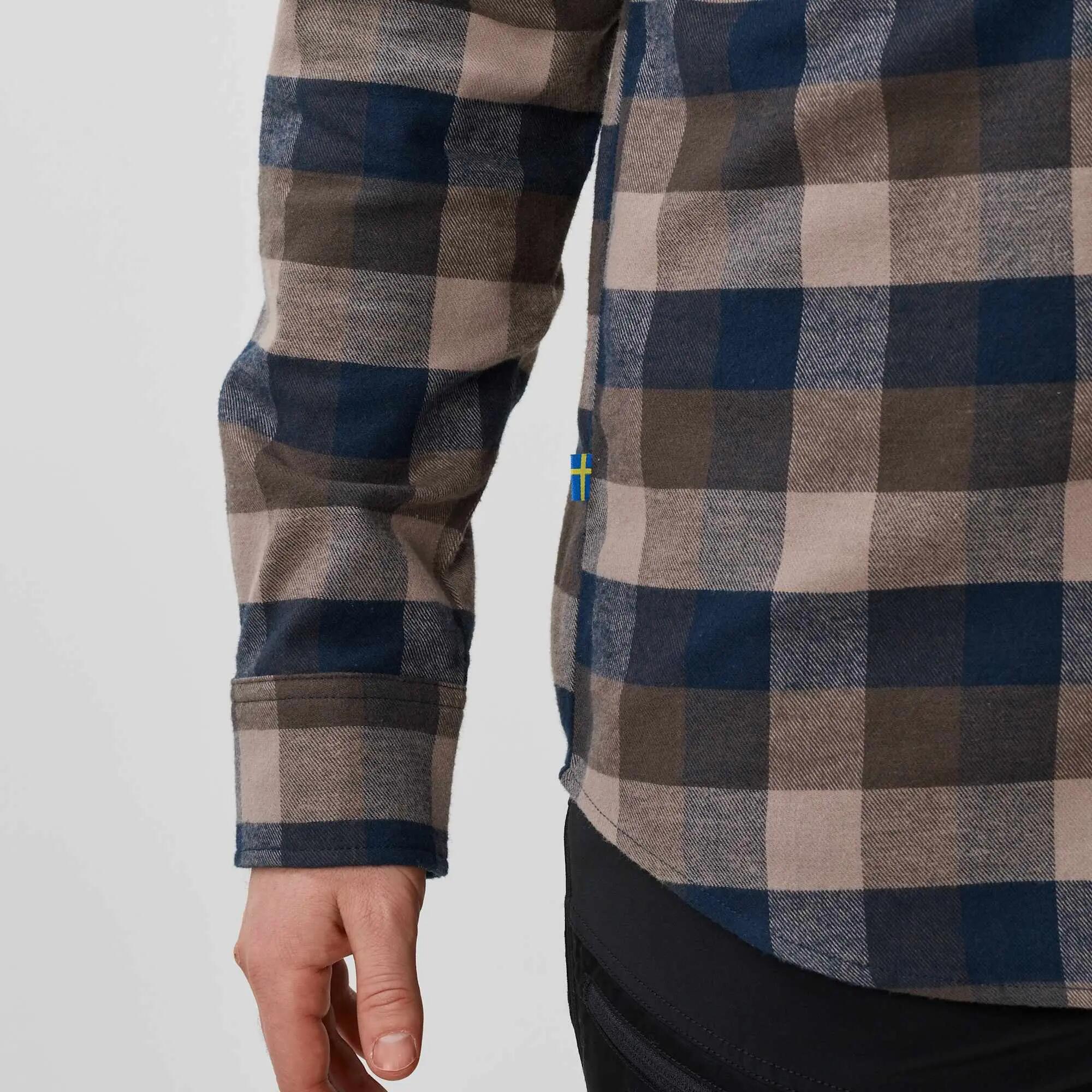 Camicia Maniche Lunghe Escursionismo Uomo Traspirante Nordkap 8/9