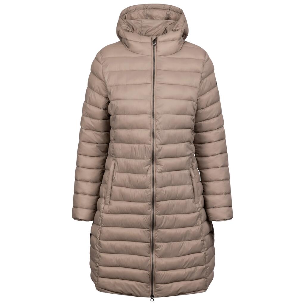 Women's Padded Grown On Hood With Adjusters Jacket - Dorothea