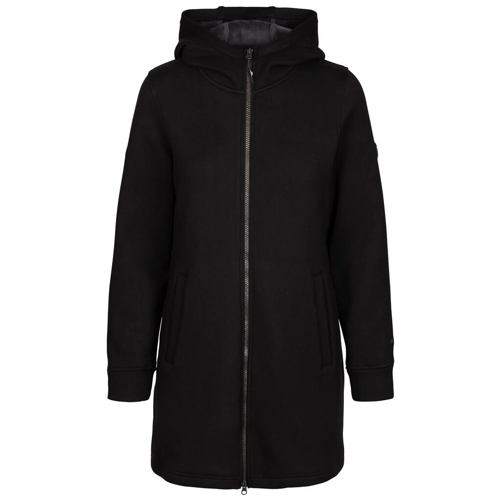 Womens Fleece Full Zip, Grown On Hood 2 Pockets and Fleece Back Miatta