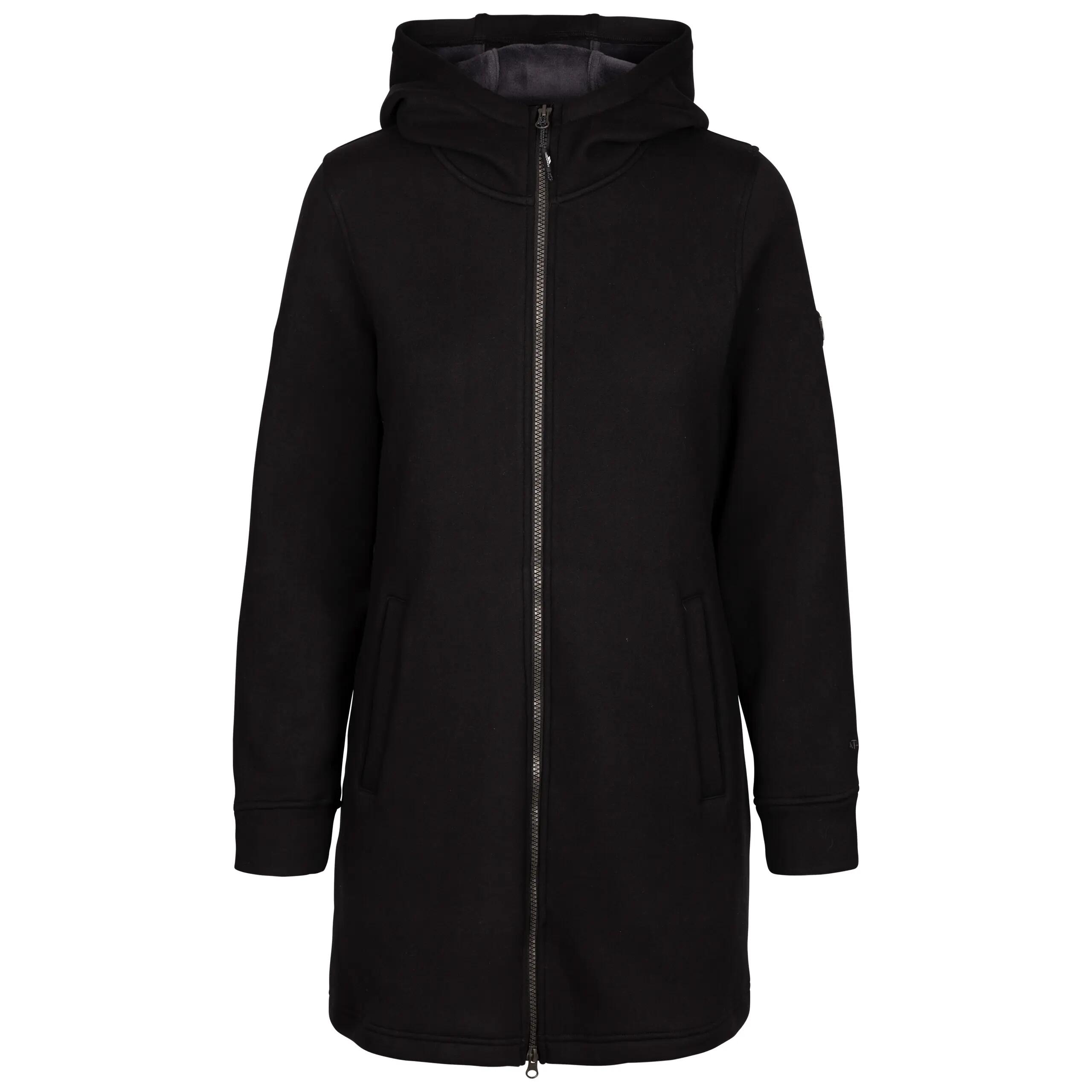 Trespass Miatta Damen-Fleecejacke AT400 Schwarz 1/2