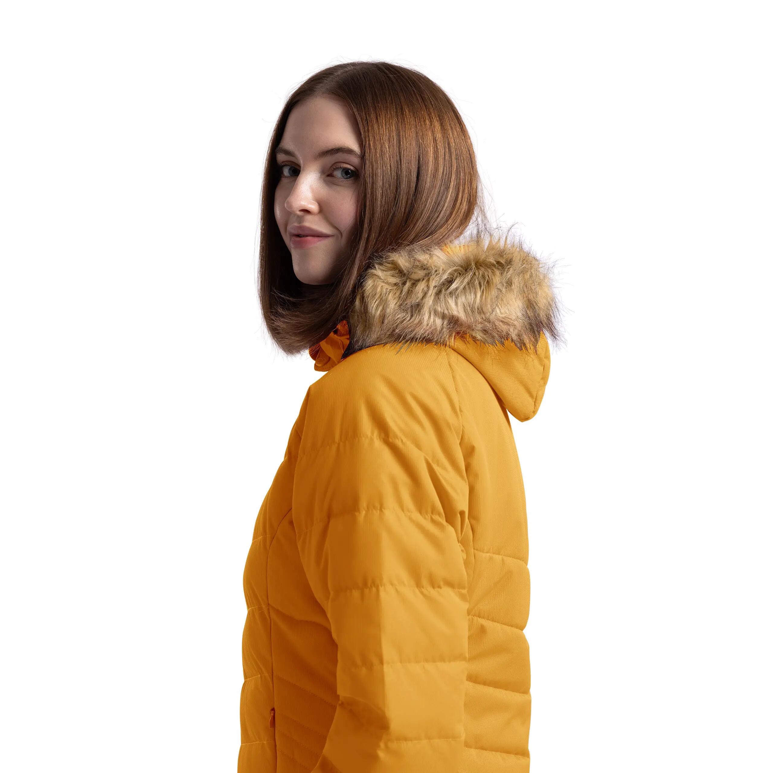 Trespass Nadina - Veste Rembourrée Femme Doré Marron 4/5