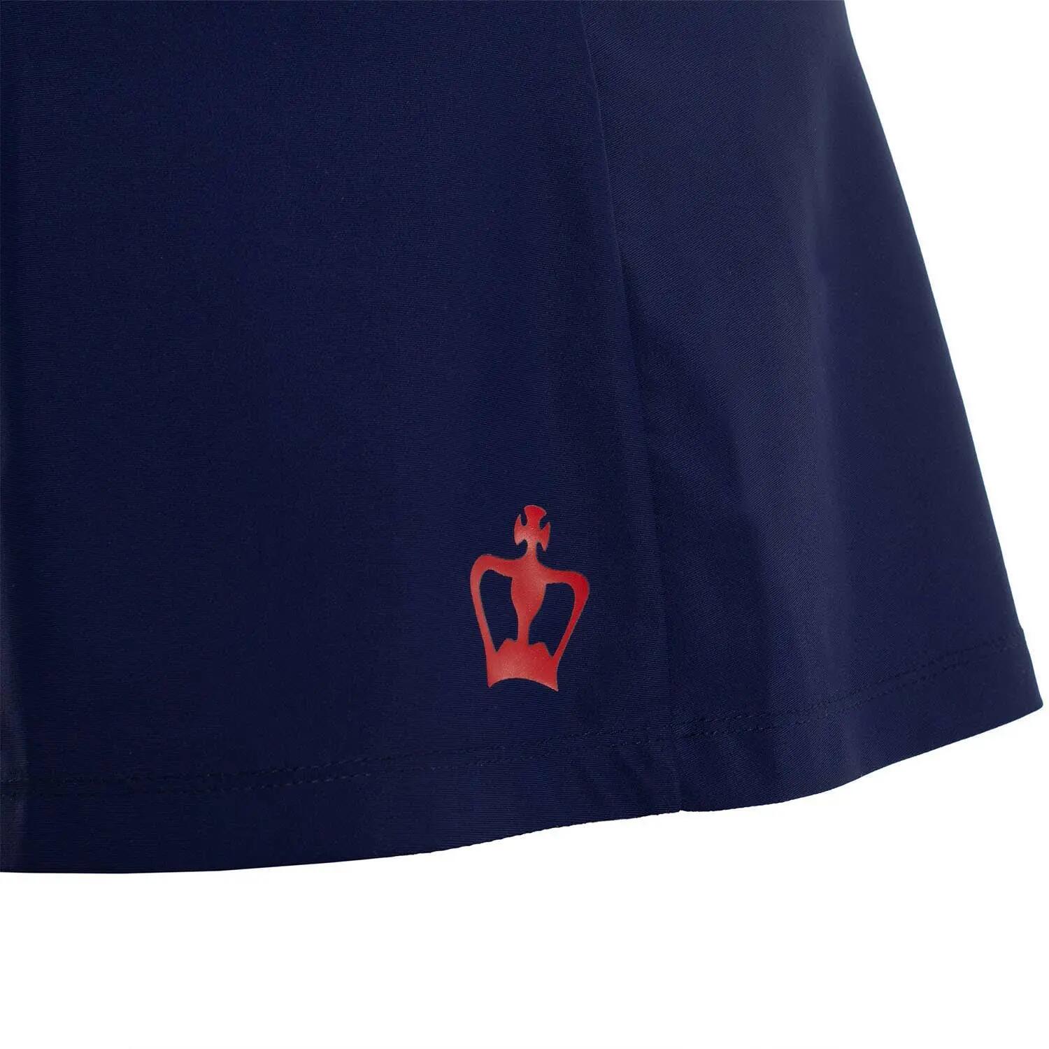 Black Crown Colima Azul/Vermelho | Saia paddle feminina leve e respirável 3/5