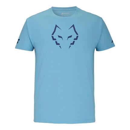 T-shirt Babolat Cotton Tee Juan Lebron 2025 BLEU CIEL