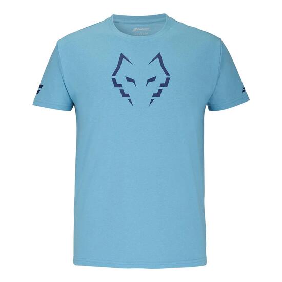 T-shirt Babolat Cotton Tee Juan Lebron 2025 BLEU CIEL