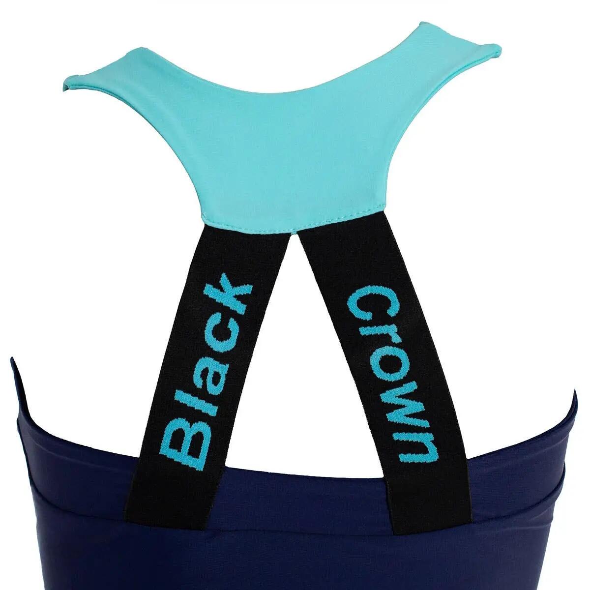 Black Crown Juarez Blauw/Turquoise | Lichtgewicht padelshirt voor dames 4/4