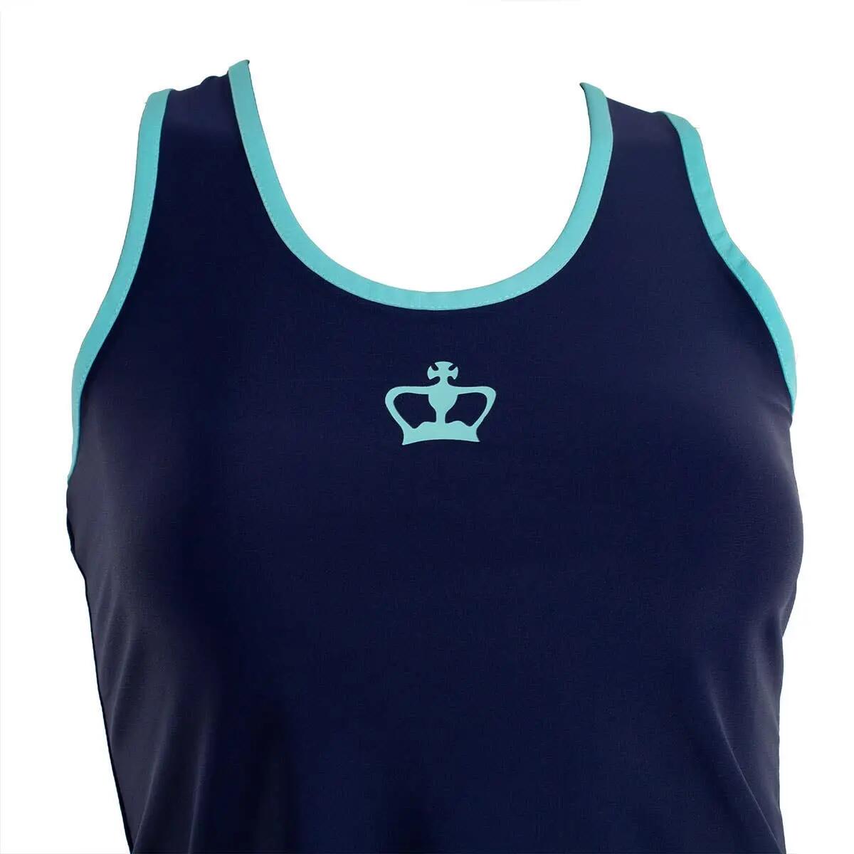 Black Crown Juarez Blauw/Turquoise | Lichtgewicht padelshirt voor dames 2/4