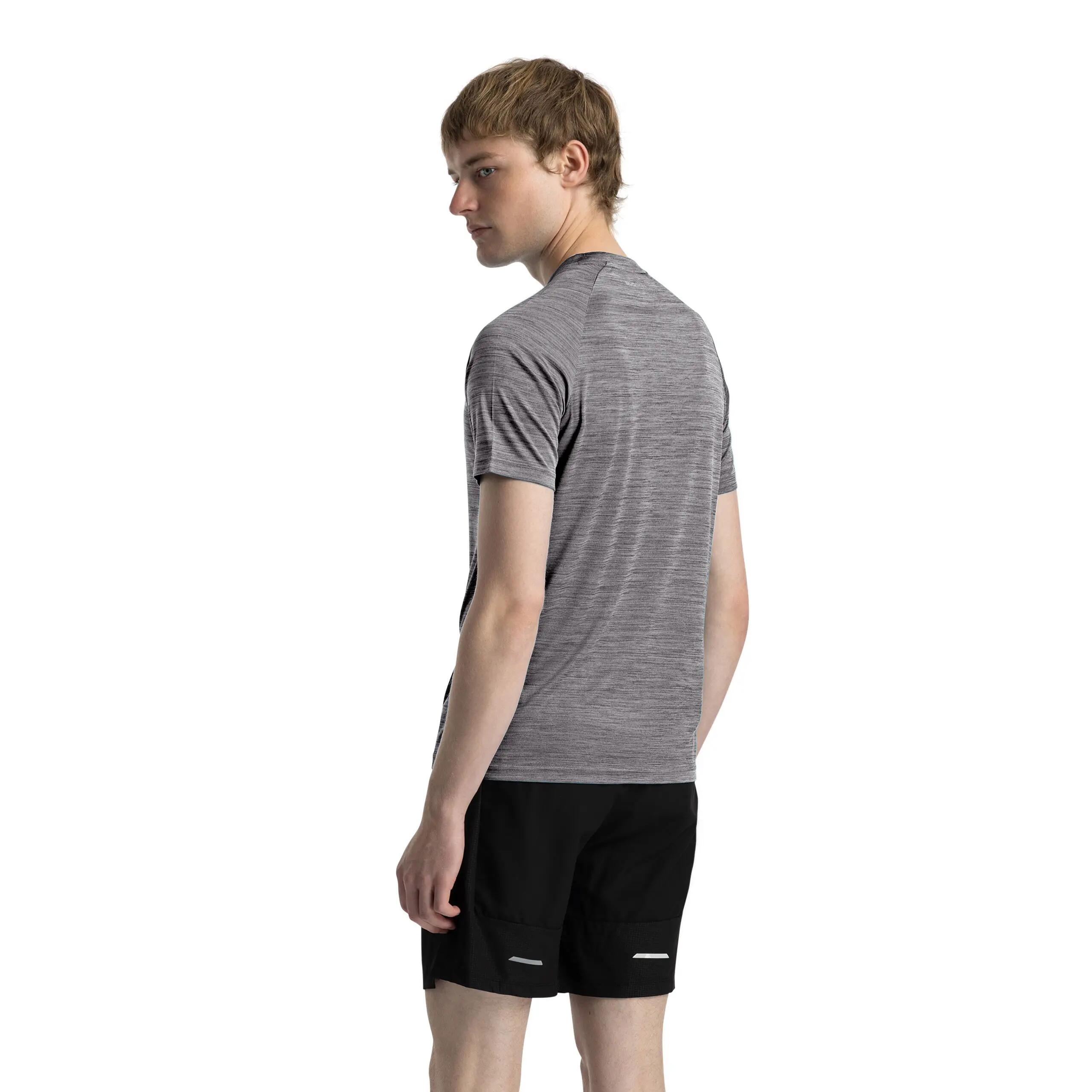 T-shirt Trespass LEECANA uomo grigio 100% poliestere Duoskin 5/7