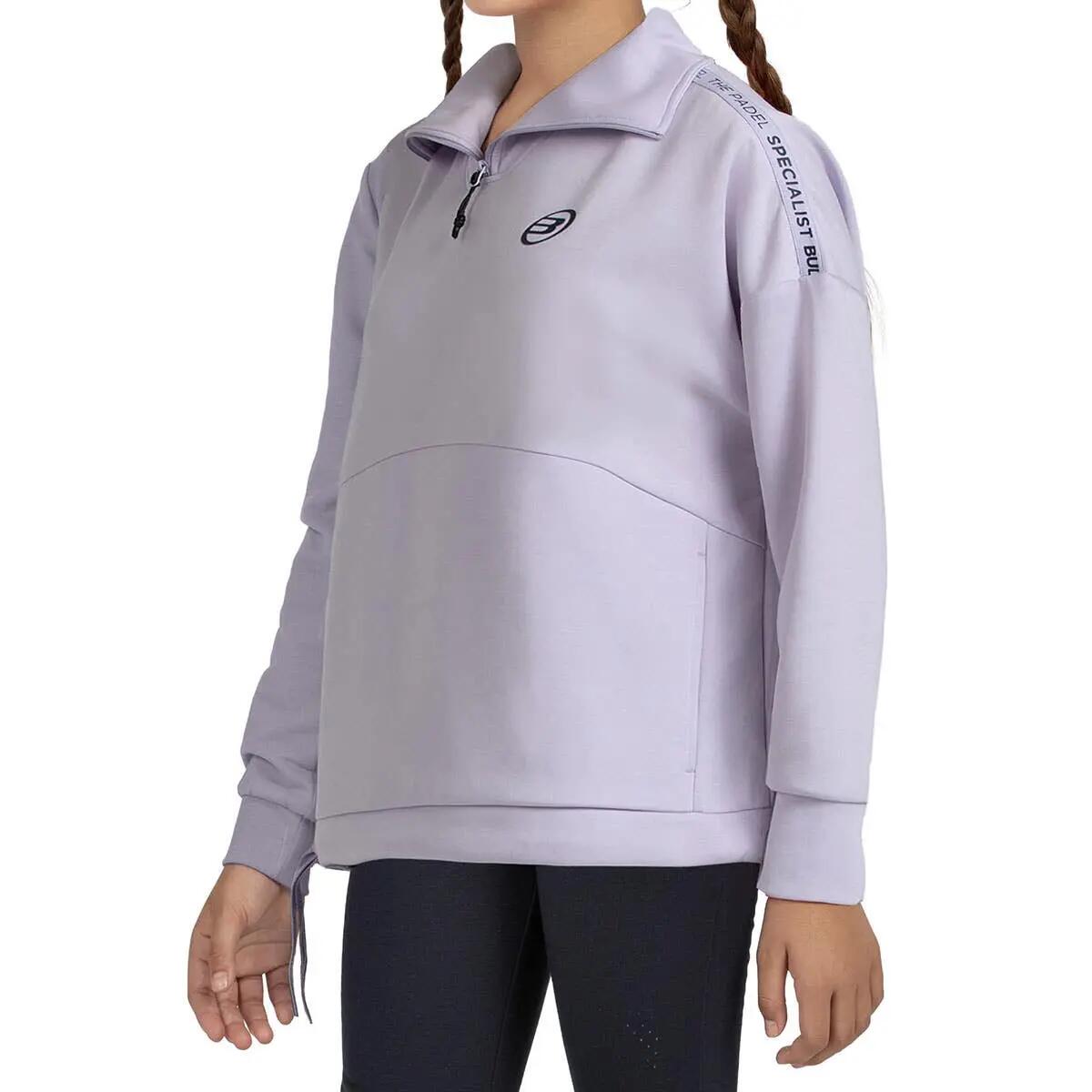 SUDADERA BULLPADEL ALASIA 027 LILA PASTEL JUNIOR 12 2/5