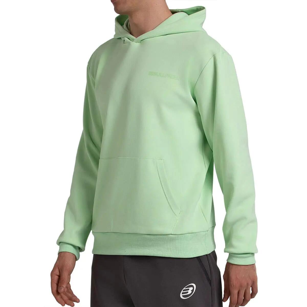 Sudadera Bullpadel Albier Verde Acido 2/5