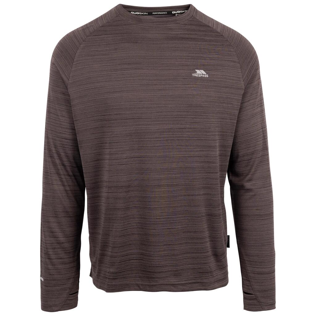 Mens Casual Top Quick Dry Long Sleeve Tee Sports Workout Top Adamo