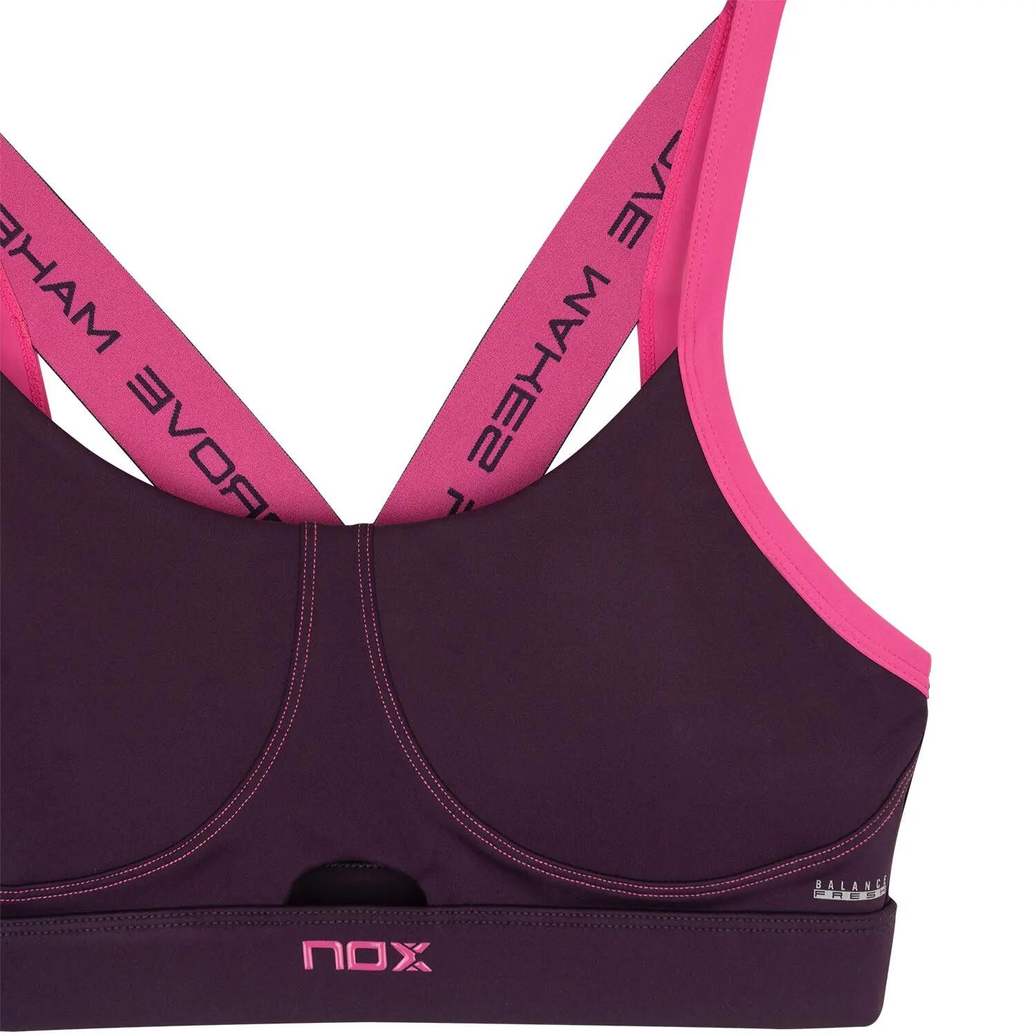 SUJETADOR NOX PRO DEEP PURPLE T25FWMSUDP MUJER XS 3/5