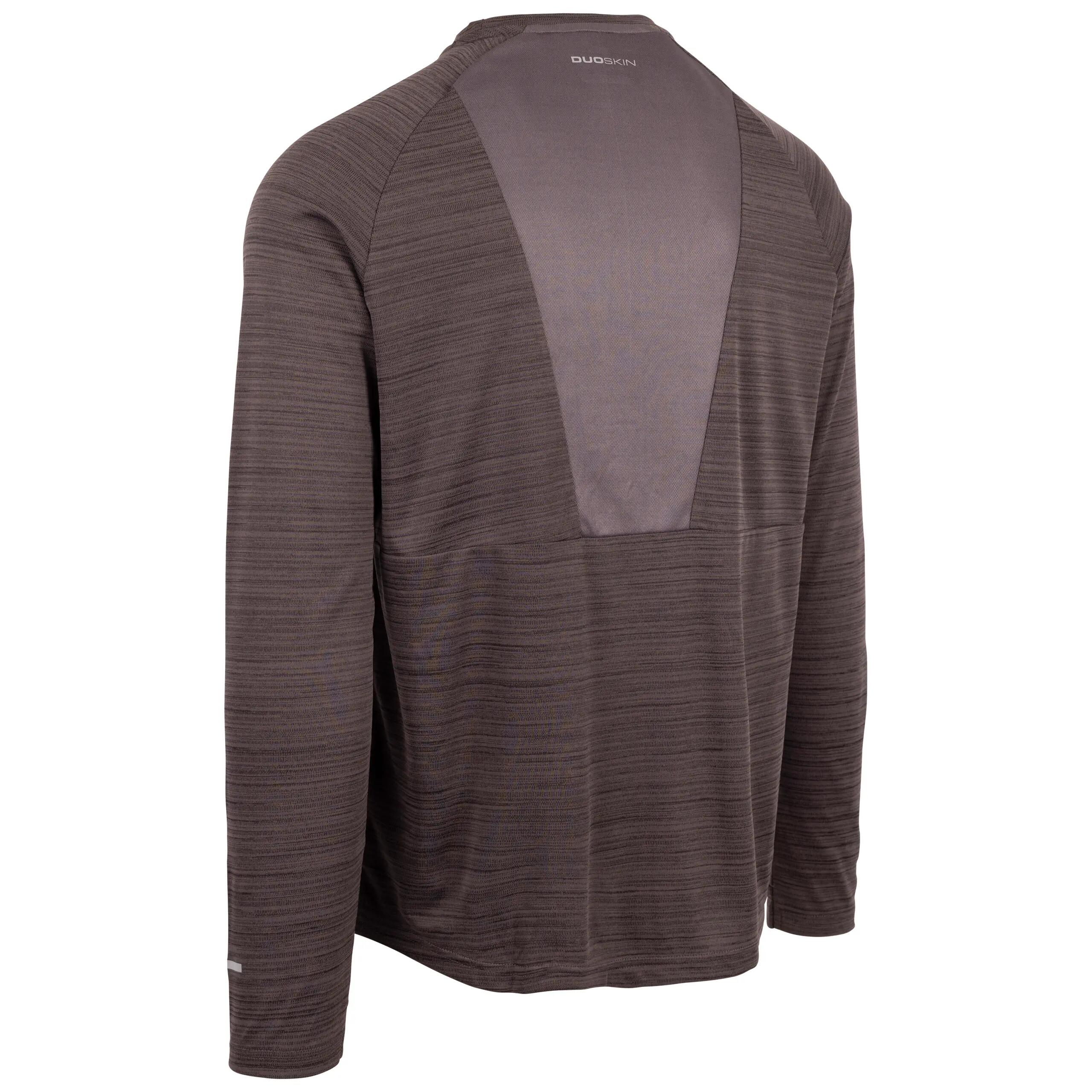 Trespass Adamo- Top Ativo Masculino Preto Marl 2/4