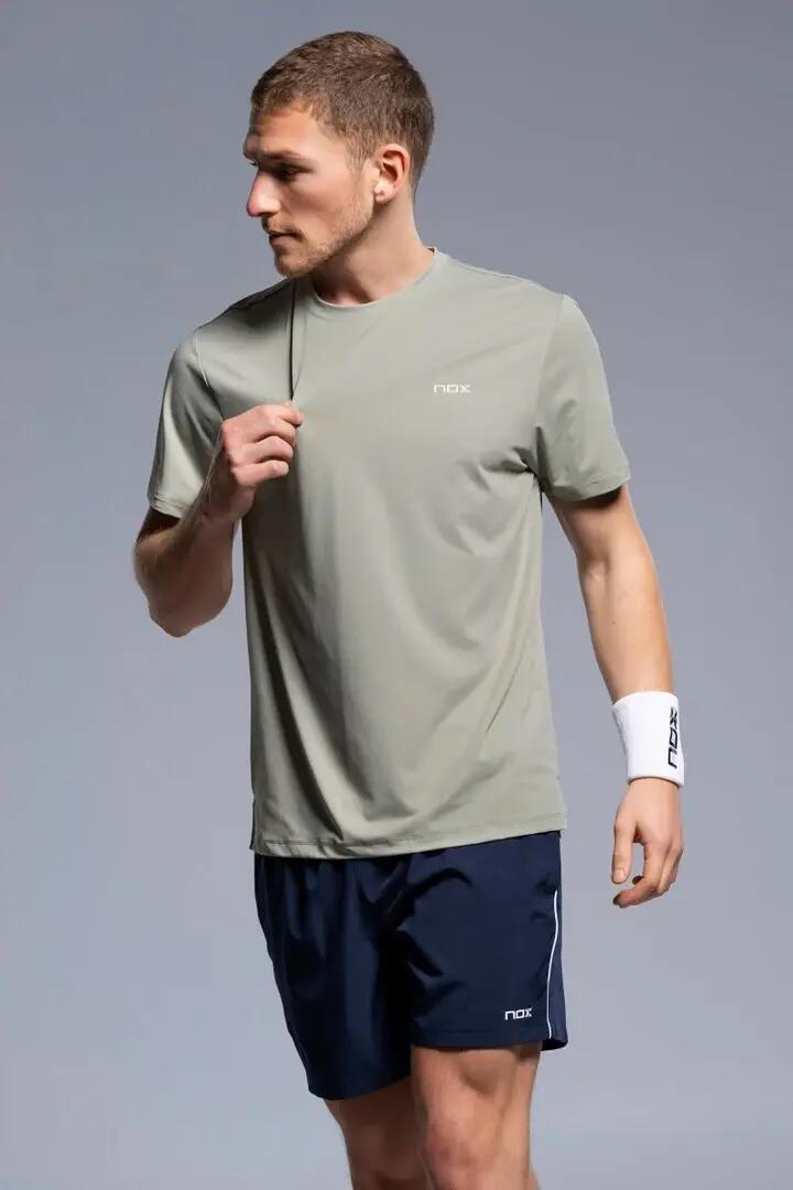 NOX TEAM Grey Padel T-shirt 6/7
