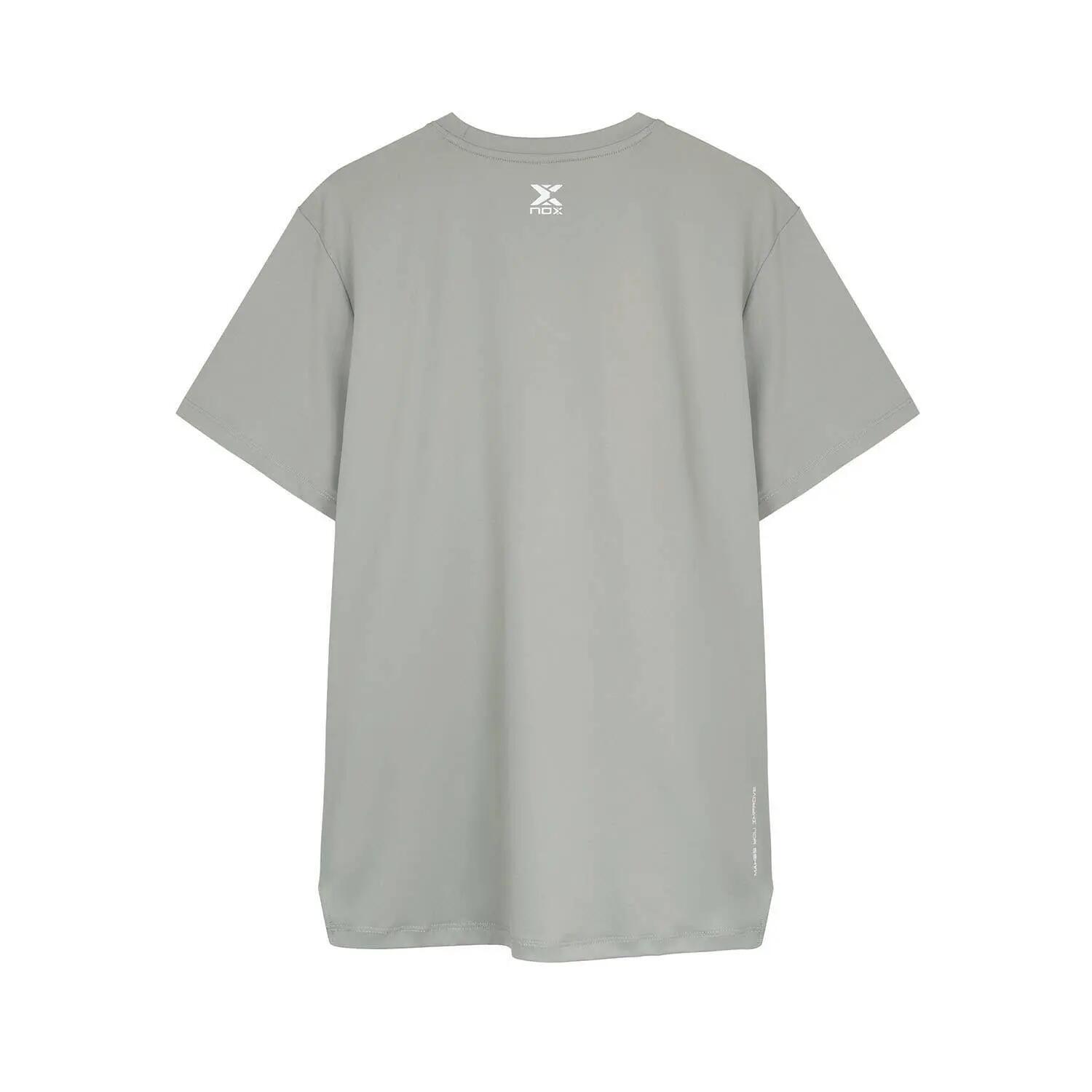 NOX TEAM Grey Padel T-shirt 3/7