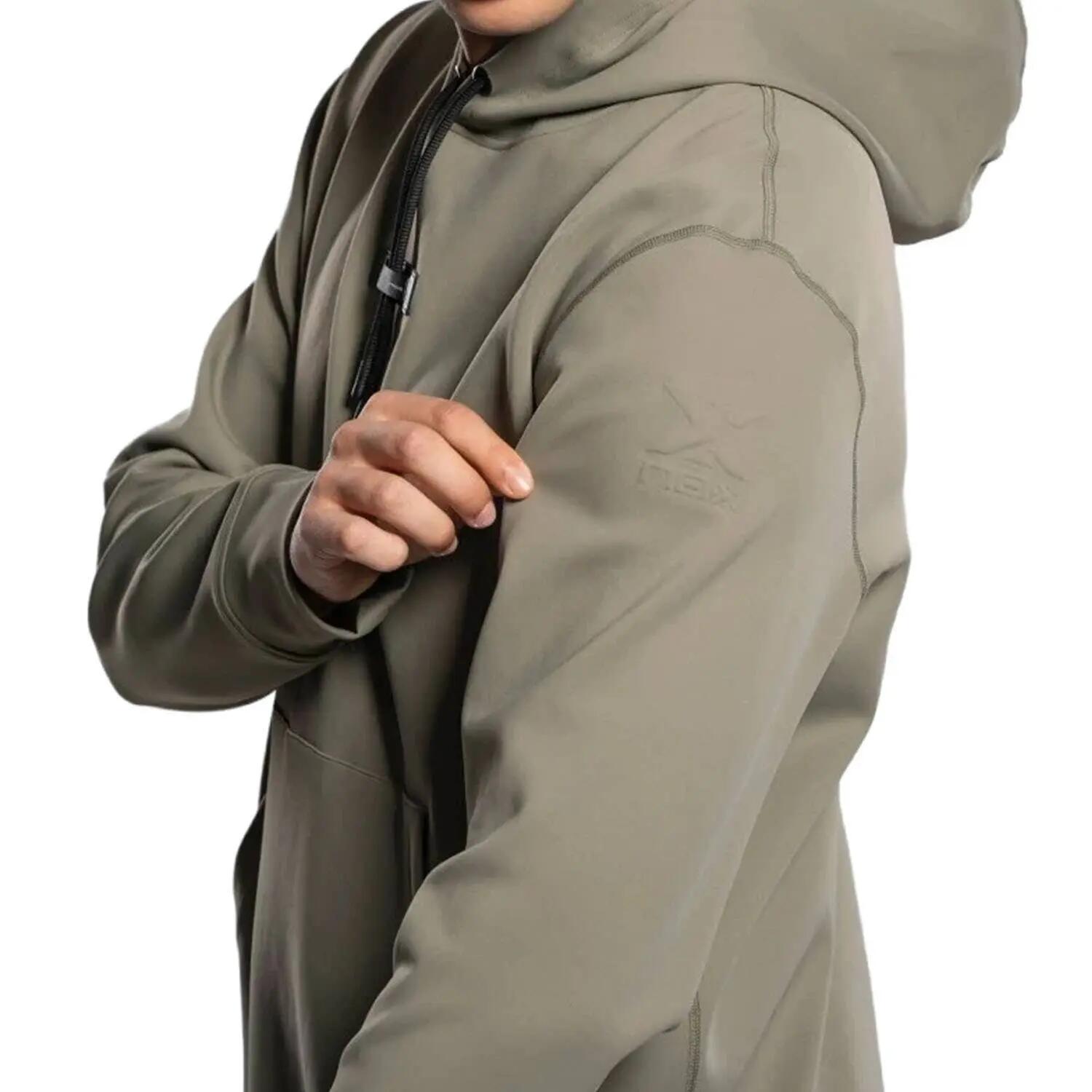 NOX STREET Olive green Padel sweatshirt 4/6