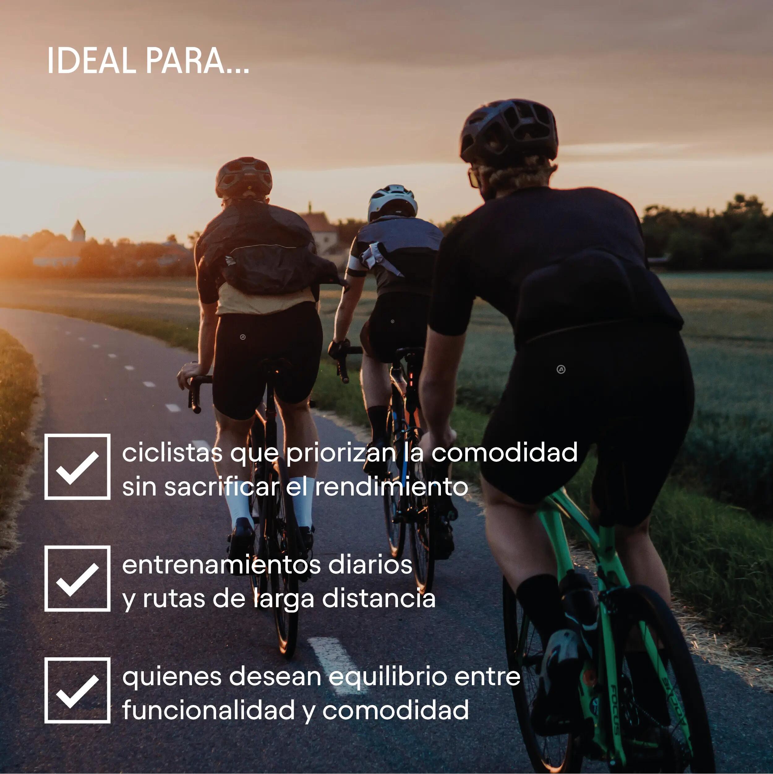 Atika Culotte Ciclismo Corto Hombre Modelo Core Transpirable Secado Rápido 9/9