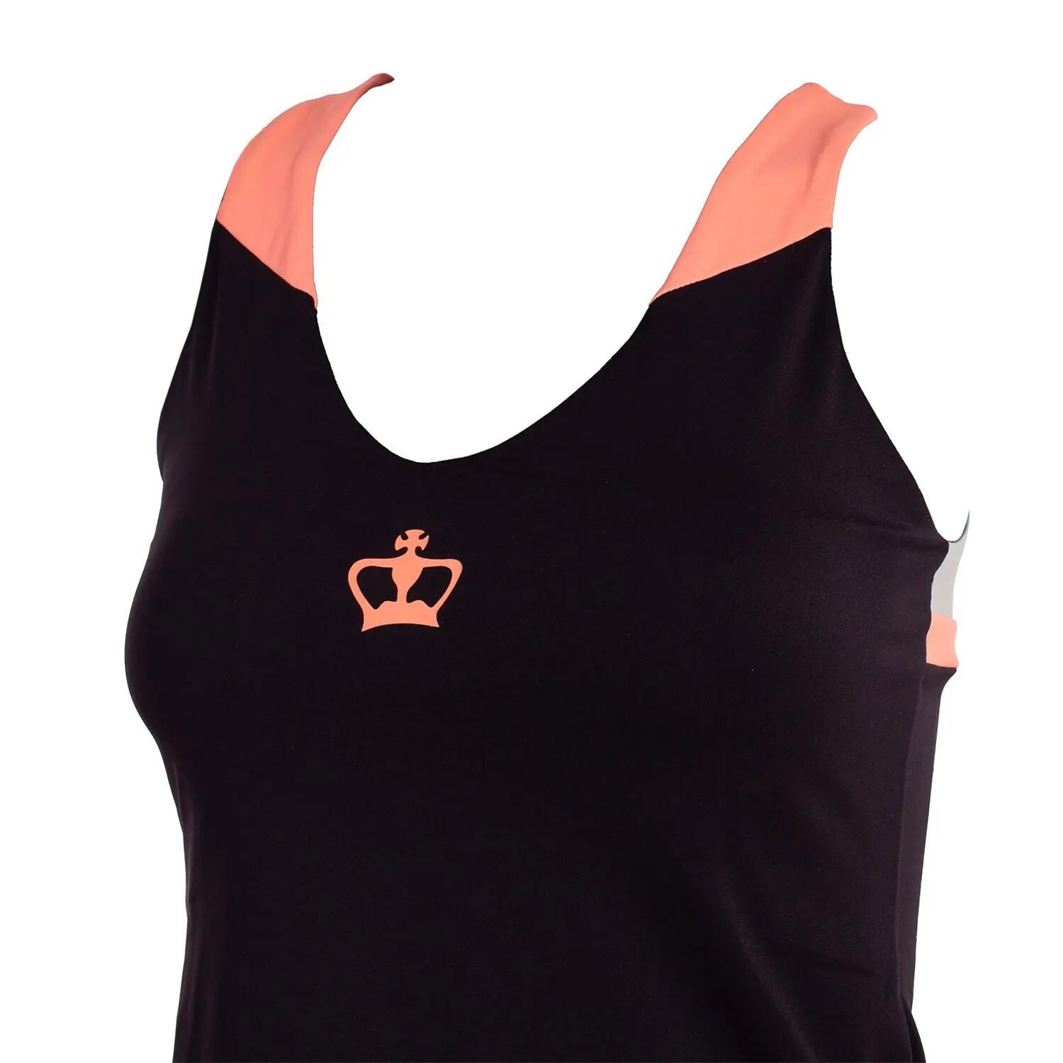 Femme Padel Tennis T-Shirt Léger Confortable Respirant Rodas Gris 4/7