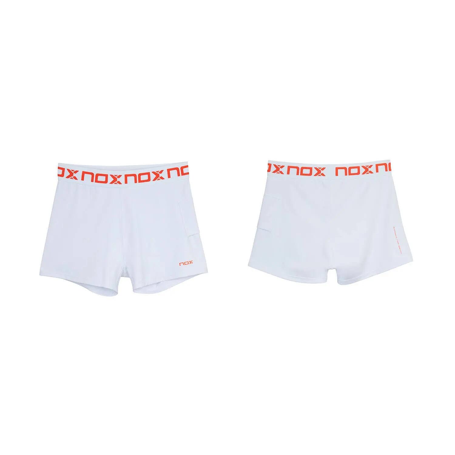 NOX TEAM Weiss Damen Padel-Kleid 4/9