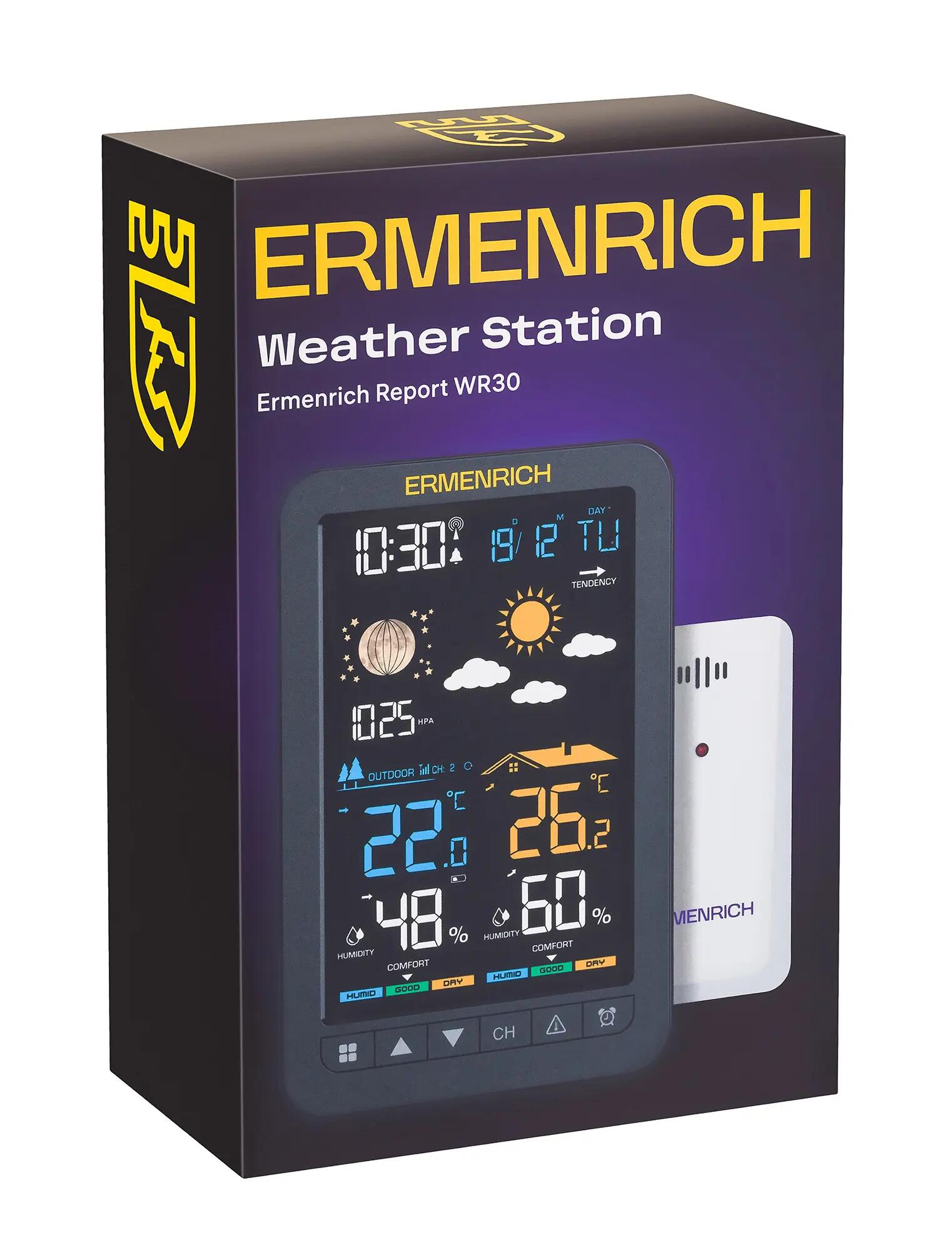 Estación meteorológica Ermenrich Report WR30 10/11