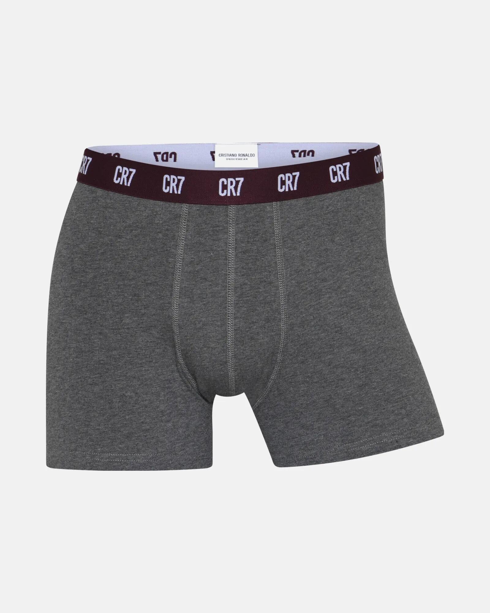 cr7 CR7 Basic Trunk 3er-Pack aus Baumwolle mit Stretch, schwarz – BLACK (2763) 7/7