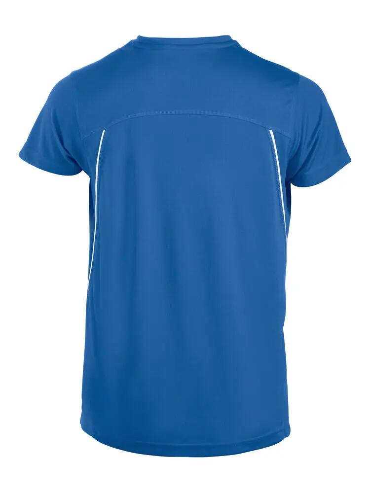 clique T-shirt Ice Sport-T en polyester, dos arrondi – royal blue 2/4