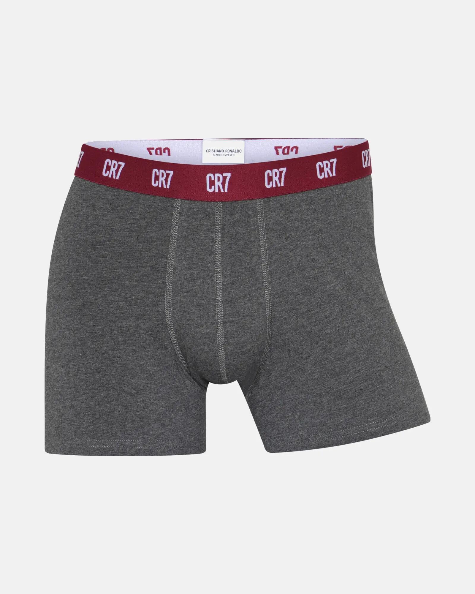cr7 CR7 Basic Trunk 3er-Pack aus Baumwolle mit Stretch, schwarz – BLACK (2763) 4/7