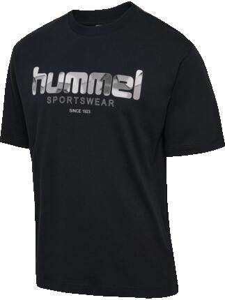 hummel T-shirt manches courtes avec logo — coton bio – WHITE