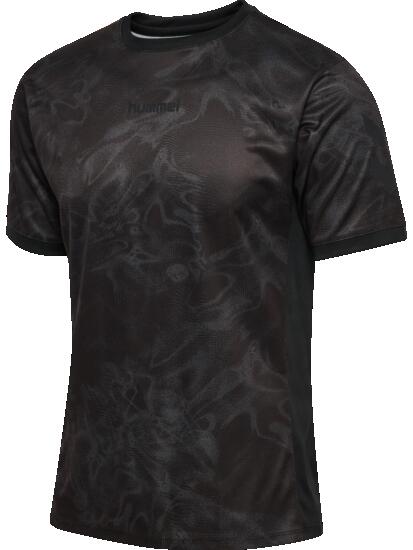 hummel T-shirt d'entraînement léger hmlBLAZE CLUB 26 – BLACK/ASPHALT