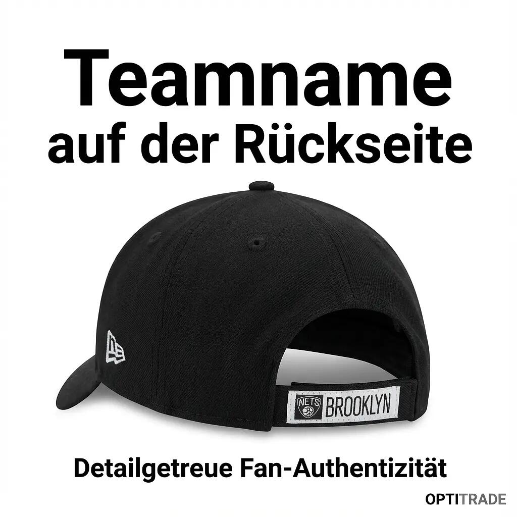 Casacca - Basket - Uomo - Cap 9FORTY regolabile in cotone - The League - Nero 6/7