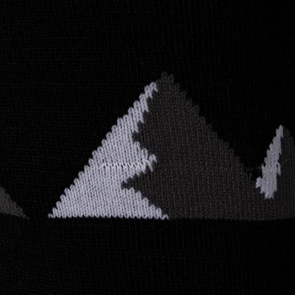 Chaussettes trek unisexe, rembourrées, maintien, SAXON, Noir 6/7