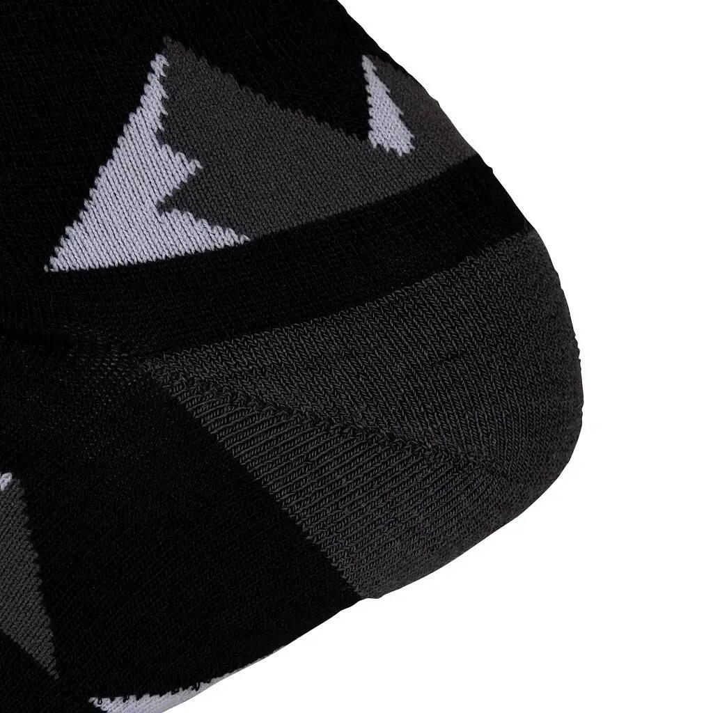 Chaussettes trek unisexe, rembourrées, maintien, SAXON, Noir 5/7