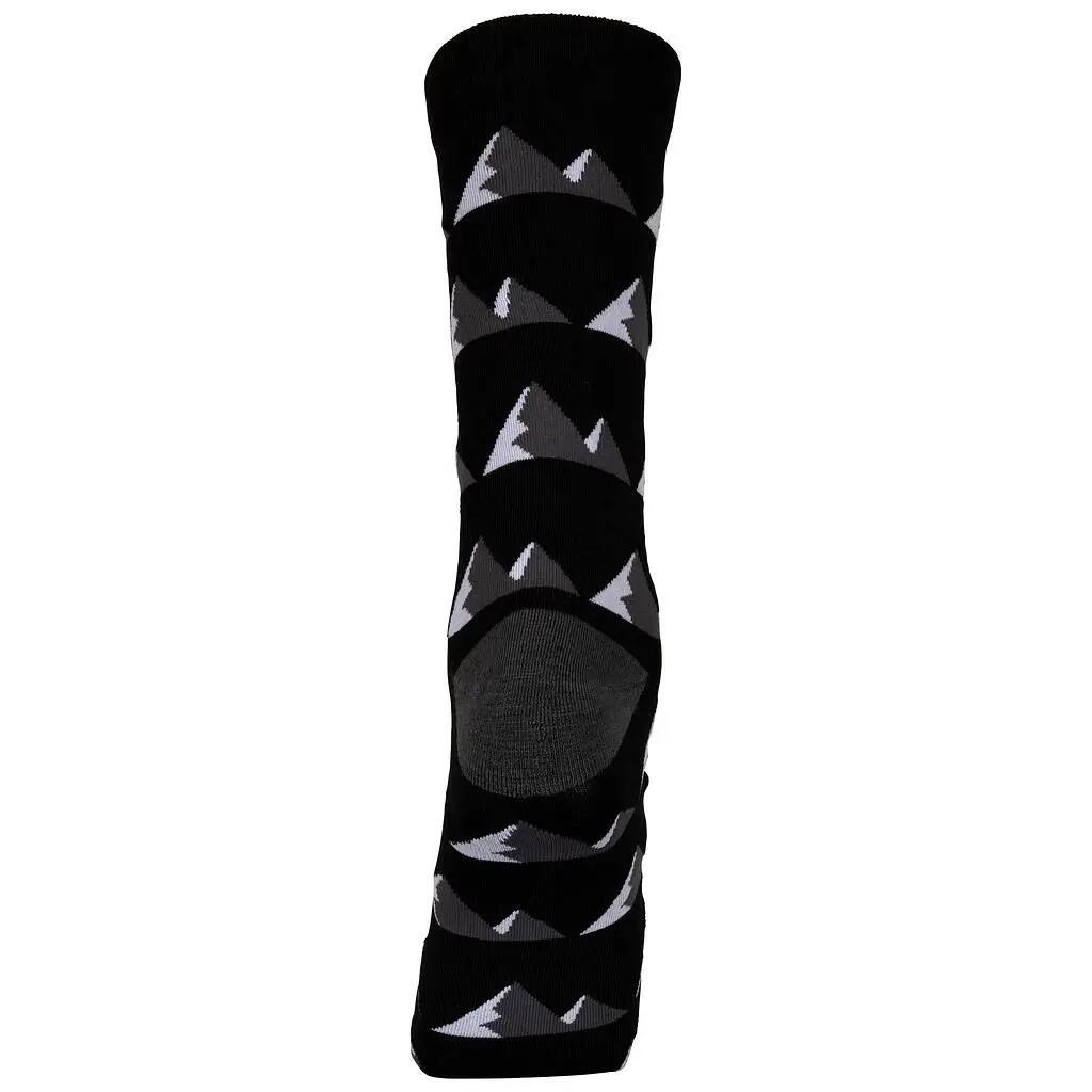 Chaussettes trek unisexe, rembourrées, maintien, SAXON, Noir 4/7