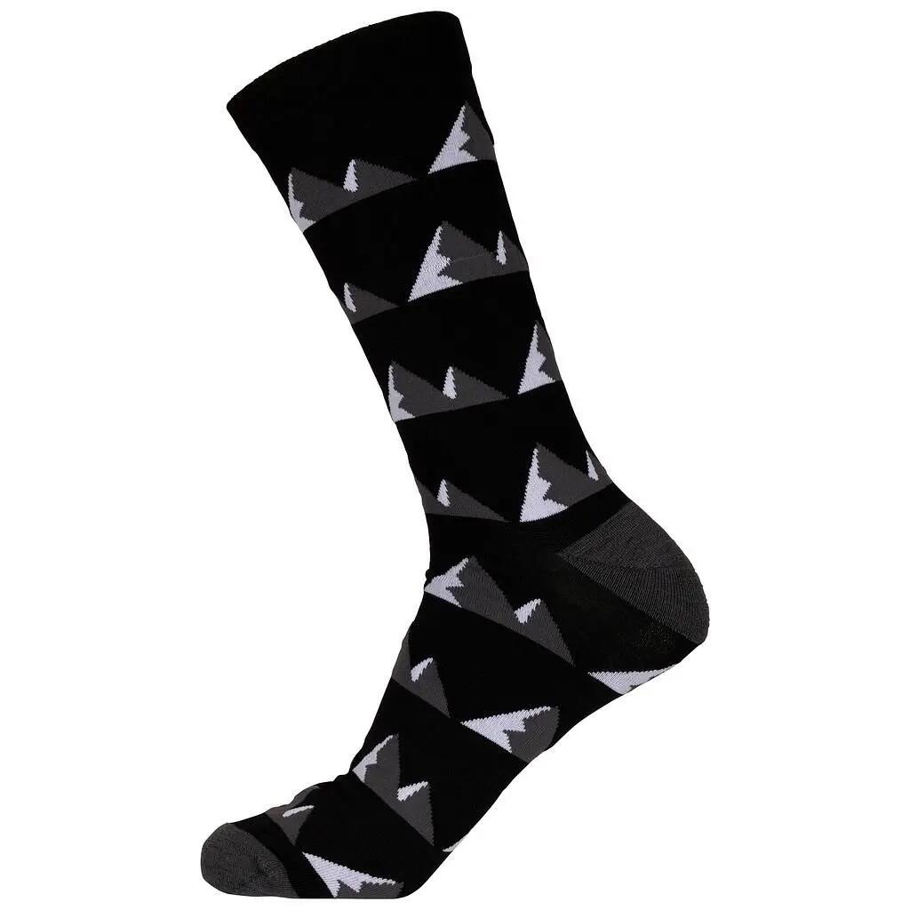 Chaussettes trek unisexe, rembourrées, maintien, SAXON, Noir 3/7