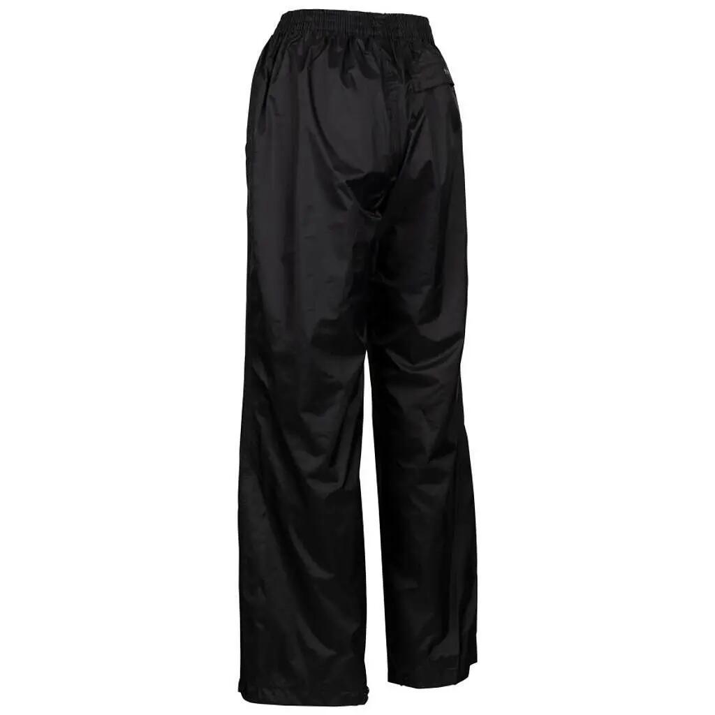 Damen - Wandern - Regenhose - 5000 mm, elastischer Bund - QIKPAC - Schwarz 2/6