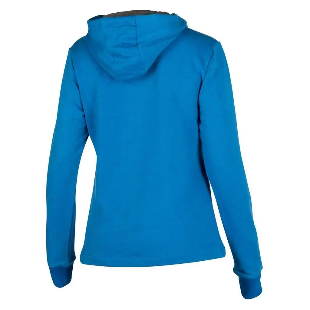 Women's Sport Zip Hoodie - Electric Blue. 2/5