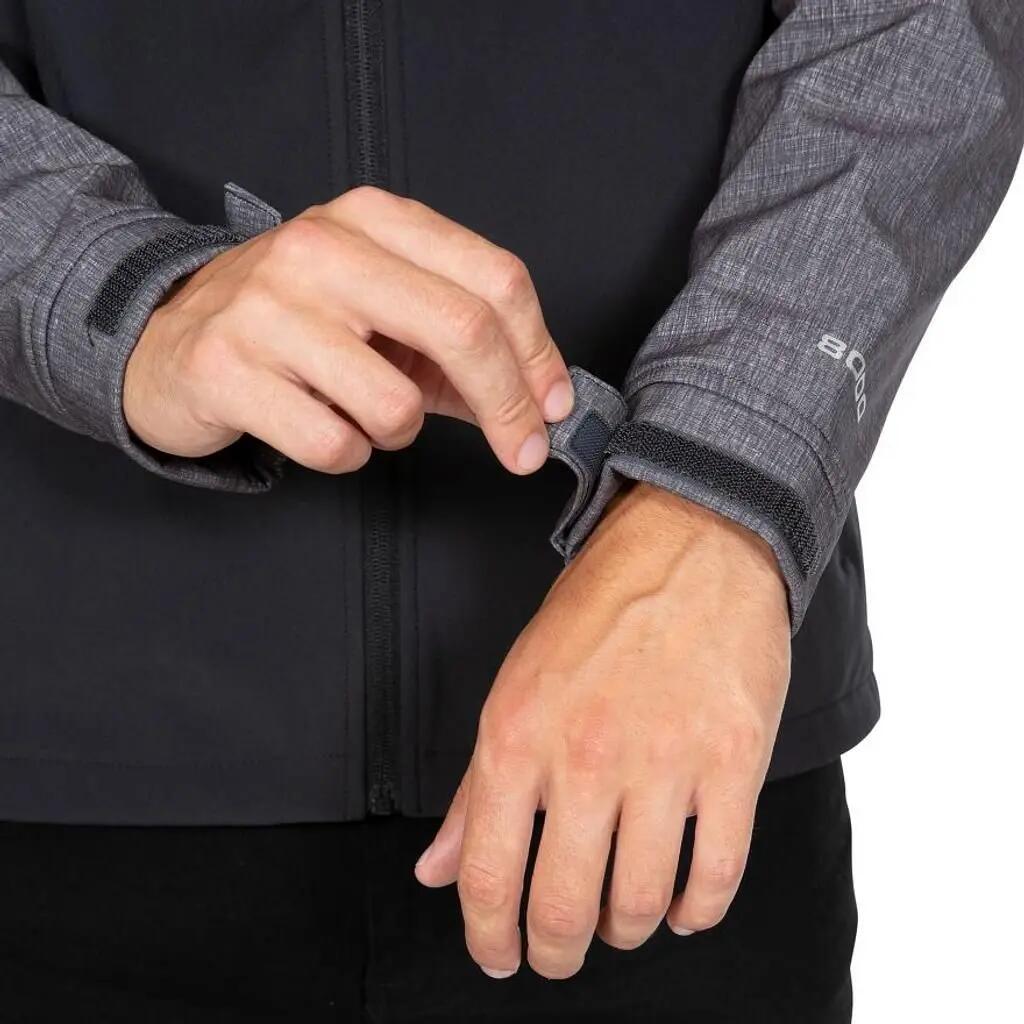 Softshell - Escursionismo - Uomo - 8000mm impermeabile - ABBOTT - grigio scuro 5/7