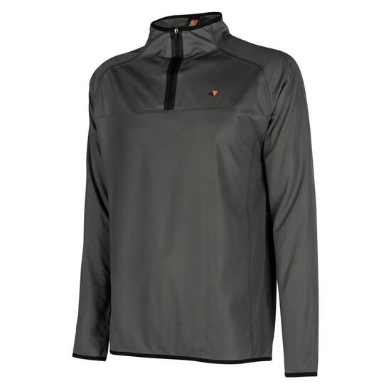 Sweat zippé - Homme - Polaire légère - Fitch - Gris