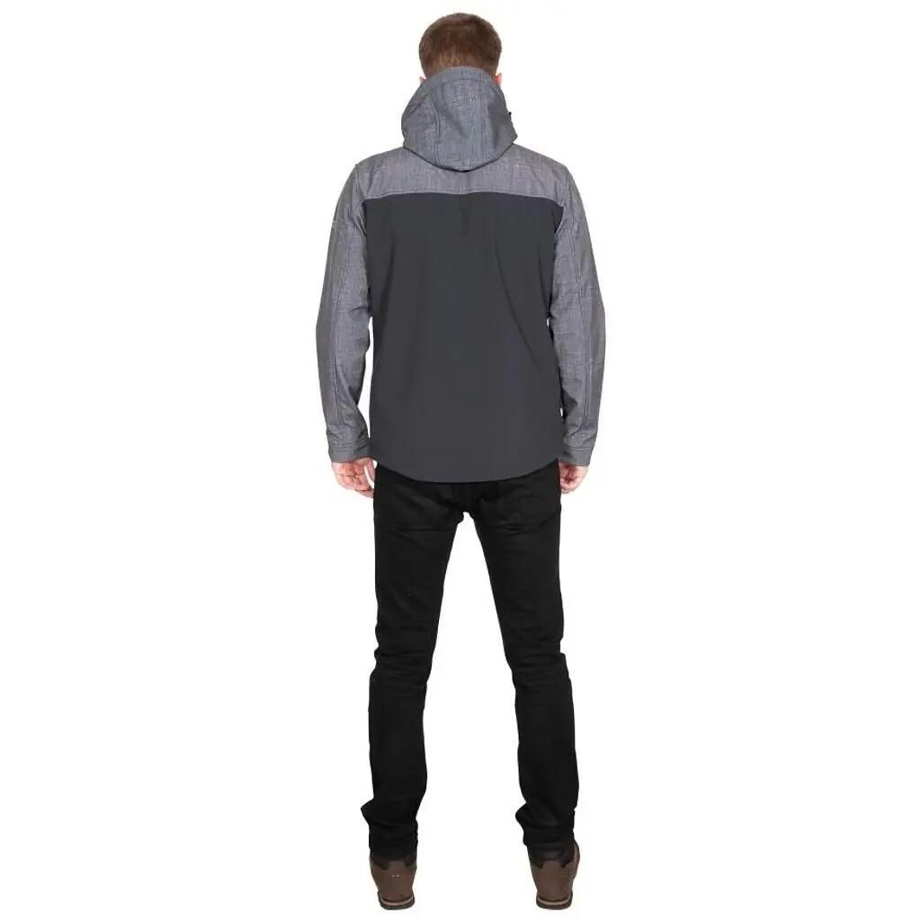 Softshell - Escursionismo - Uomo - 8000mm impermeabile - ABBOTT - grigio scuro 3/7