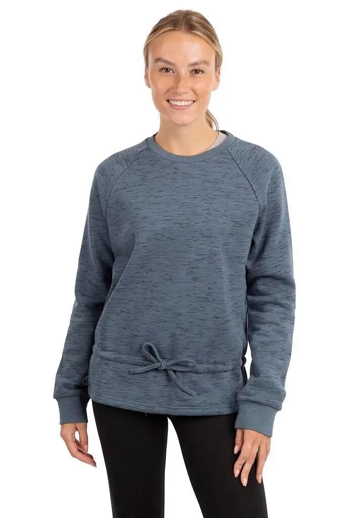 Sweatshirt donna casual - GRETTA - grigio/denim blue 3/7